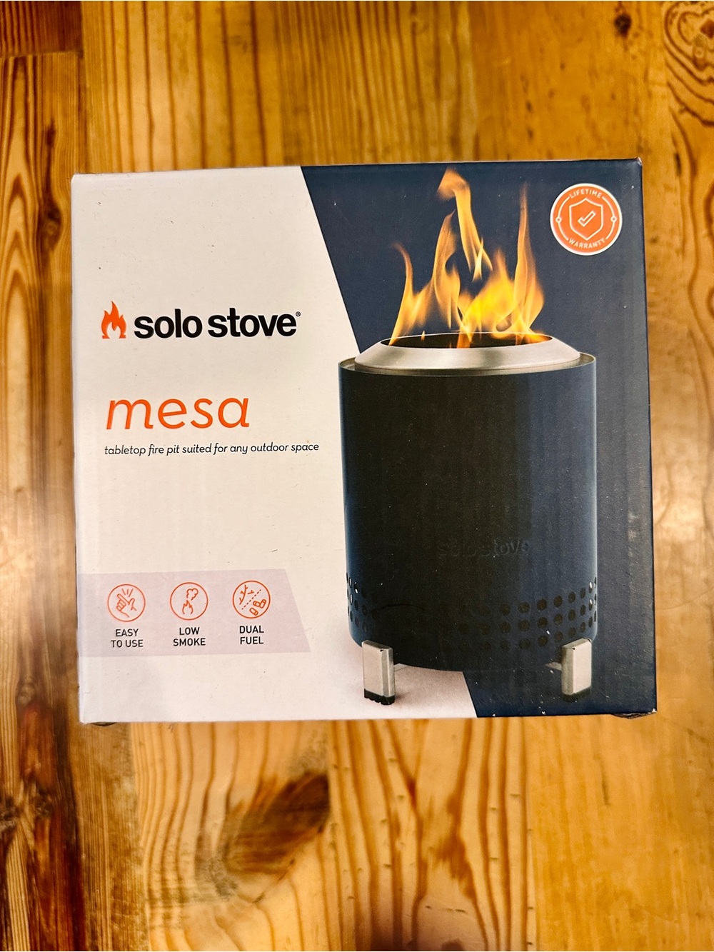 Solo Stove Mesa Tabletop Fire Pit - Black